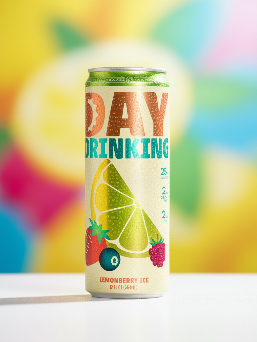 Day Drinking - Lemonberry Ice
